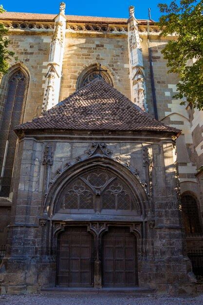 Parte De La Iglesia Negra En Brasov Transilvania Rumania Foto Premium