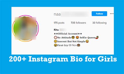 200 Instagram Bio For Girls In 2023 India Finedose