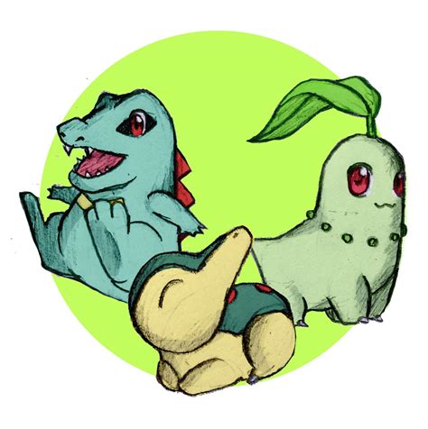 Johto starters Pokémon En Español Amino