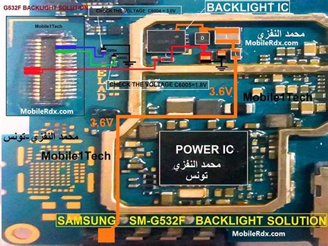 Samsung Grand Prime Plus G F Backlight Ways Jumper Solution