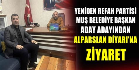 Yeniden Refah Partisi Mu Belediye Ba Kan Aday Aday Ndan Alparslan