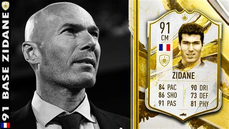 Base Zidane Player Review Fifa Ultimate Team Youtube