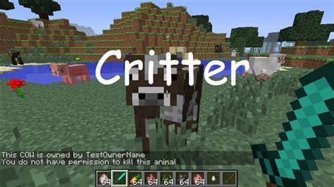 Critter Minecraft Bukkit Plugins CurseForge