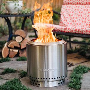 Solo Stove Ranger With Stand Smokeless Fire Pit Wood Burning