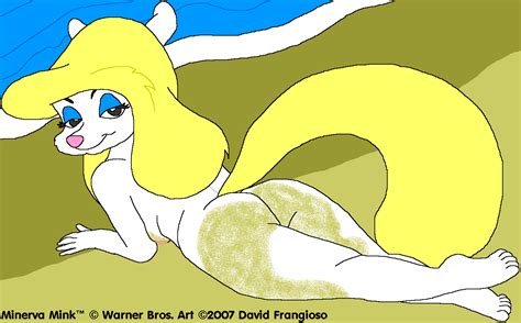 Rule 34 Animaniacs Anthro Ass Beach Female Minerva Mink Mink Nude Sand Seaside Solo 565393