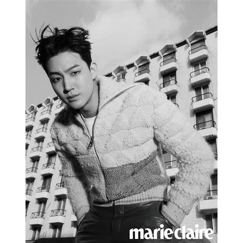 SHINeeミンホJAY Bブロマイド収録 韓国 雑誌 marie claire 2022年 12月号 イソンギョン表紙 ミヨン