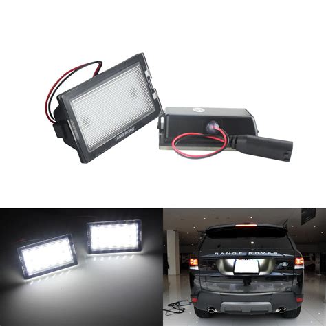 Angrong X Canbus Led Xenon White Ligh Rear License Number Plate Light