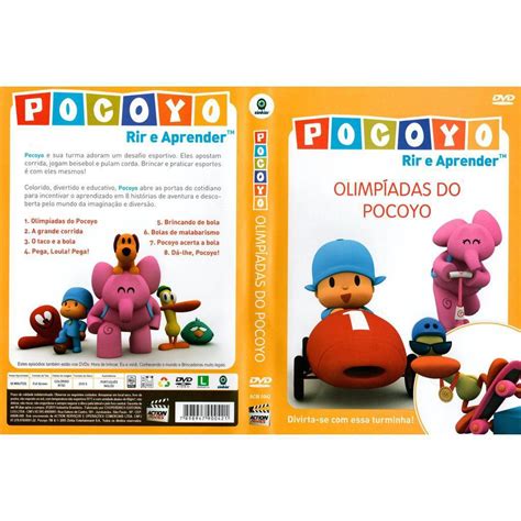 Dvd Pocoyo Rir E Aprender Olimpíadas Do Pocoyo Em Promoção Na Americanas