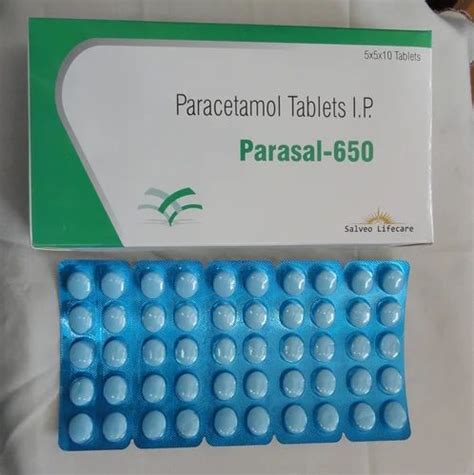 Paracetamol 650 Mg Tablet At Rs 25 Strip Paracetamol Tablets Id 7464603912