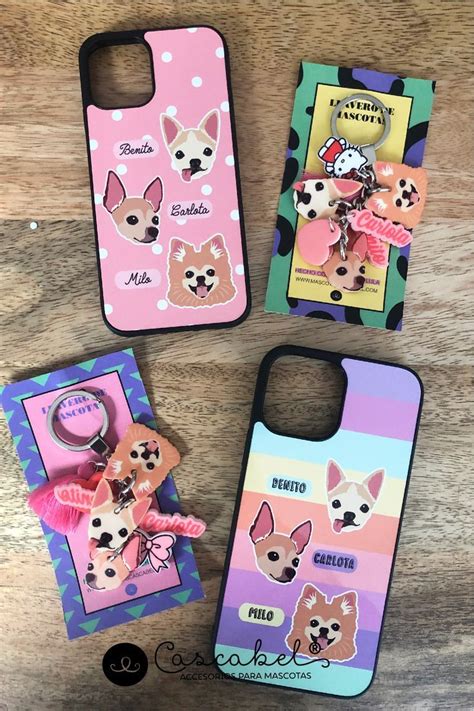 Ideas De Case Para Celular Y Llavero De Perritos Pets Keychain And