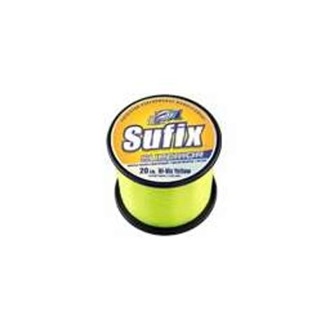 Sufix Superior 1 4lb Spool Hi Vis Yellow 8lb 1717yds