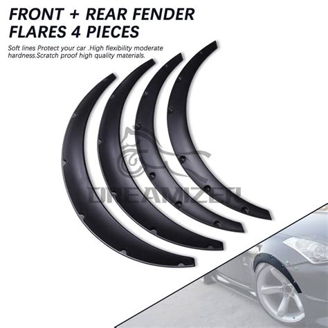 For Audi A A B S B A Black Fender Flares Extra Wide Wheel Arches