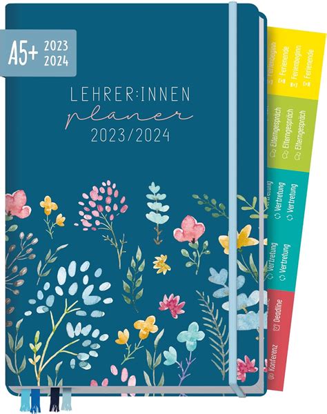 H Fft Lehrer Planer A Happy Flower Hardcover