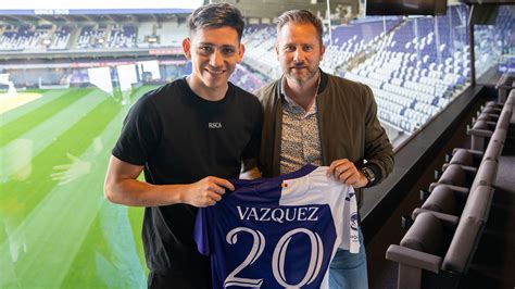 Lattaquant Luis Vázquez Arrive De Boca Juniors Rsc Anderlecht