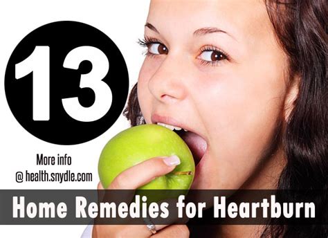 13 Effective Home Remedies for Heartburn