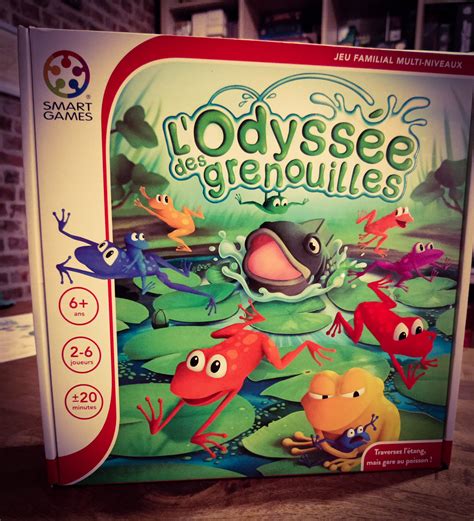 Test Lodyss E Des Grenouilles Liliade Batracienne Board Game