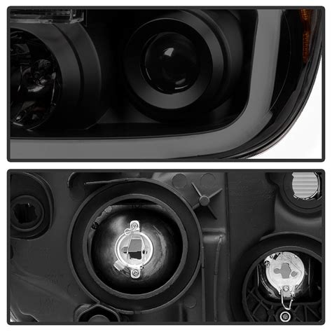 Acanii For New Design Toyota Tundra Black Smoked Led Tube