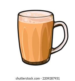 Teh Tarik Illustration Malaysia Common Drink Stock Illustration ...