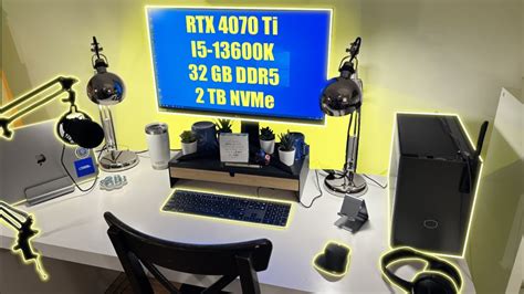 My Ultimate Desk Setup For Gaming And Machine Learning Youtube