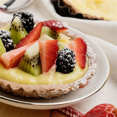 Crostatine Con Crema Pasticcera Aia Food