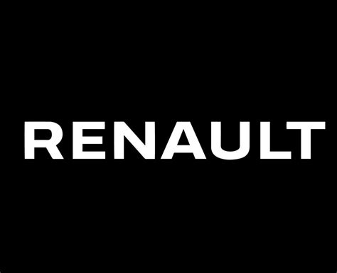 renault marca logotipo carro símbolo nome branco Projeto francês