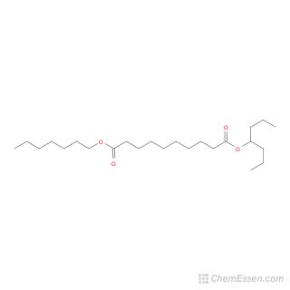 Sebacic Acid Heptyl 4 Heptyl Ester Structure C24H46O4 Over 100