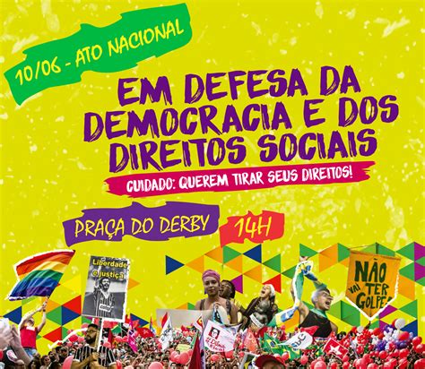 Adupe Convoca Ato Público Em Defesa Da Democracia Nesta Sexta Dia