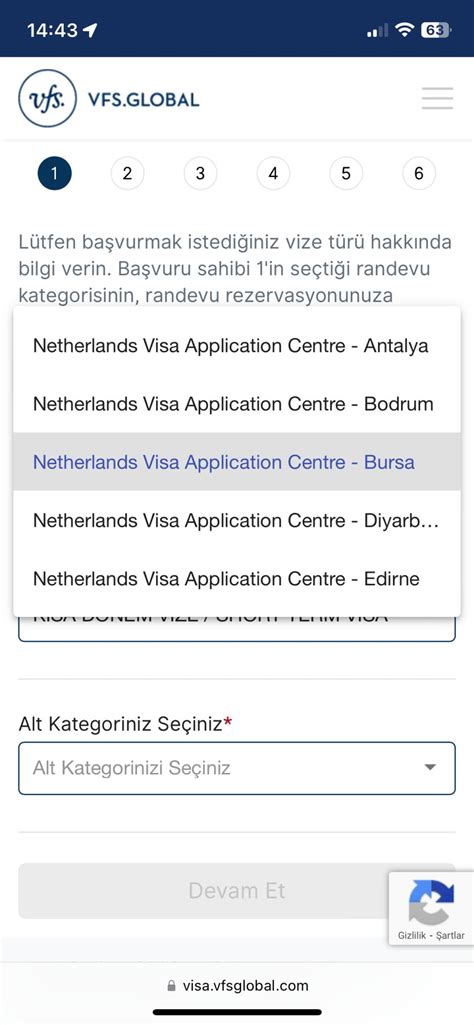 VFS Global Vize Başvurusu Ve Randevusu Şikayetvar