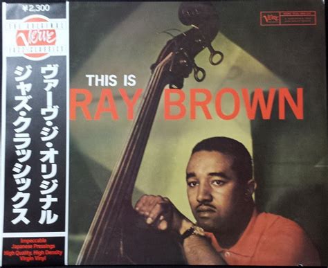 Ray Brown This Is Ray Brown 1981 Vinyl Discogs