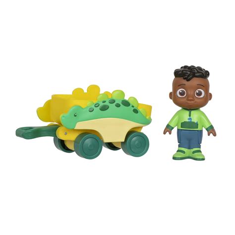 Cocomelon Lane Codys Dino Trekker Features Cody And A Green Dino