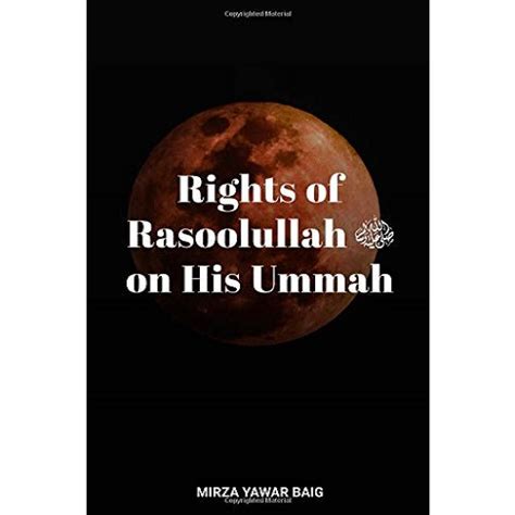 Rights Of Rasoolullahﷺ On His Ummah Tarbiyah Books Plus