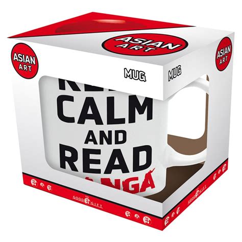 Keep Calm And Read Manga Mug Ml Asian Art Bo Te X Abysse Corp