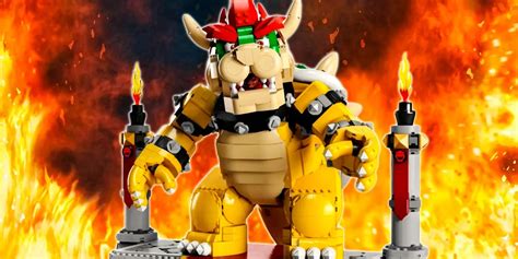 Lego Super Mario Unveils 2800 Brick Mighty Bowser Gaming News