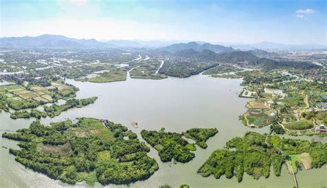 航拍德清下渚湖港汊错综湖水荡漾风光好美 湖州游记攻略【同程旅游攻略】