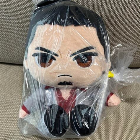 Yakuza Ryu Ga Gotoku Kazuma Kiryu Goro Majima Plush Doll Set Of Sega