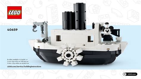 Lego Instructions Disney Mini Steamboat Willie Youtube