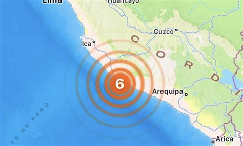 Un sismo de magnitud 6 3 sacude el sur de Perú Notigram