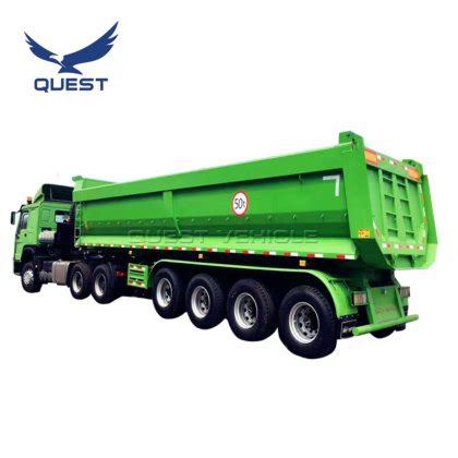 Quest Coal Or Gravel Aggregate Transport Rear Hydraulic Cubic Meter