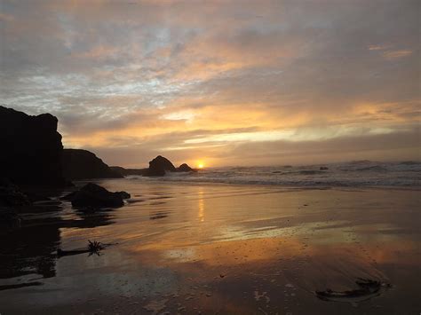 Glass Beach Sunset Photograph by Randy Esson - Fine Art America