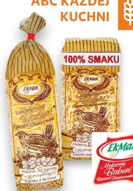 Makaron Ekmak Taniej Promocja Kaufland Ding Pl