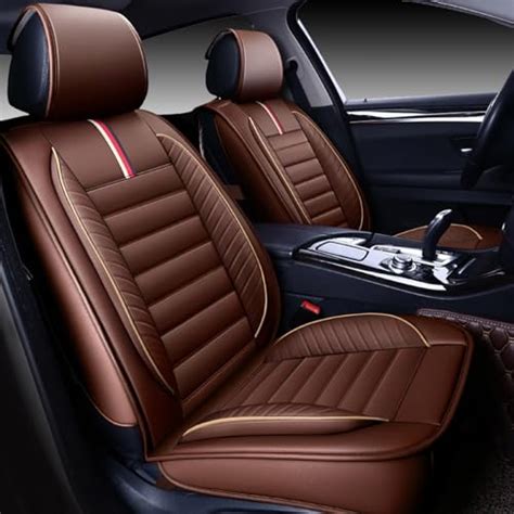 Oasis Auto Car Seat Covers Premium Waterproof Faux Leather Cushion