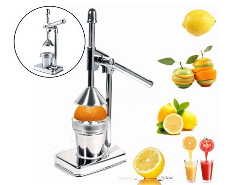 Stainless Steel Manual Citrus Juicer Orange Lemon Squeezer Shoppopotomus