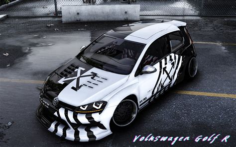 Volkswagen Golf R Livery Gta Mods