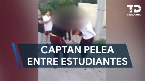 Captan Pelea Entre Dos Estudiantes De Secundaria En Santa Catarina