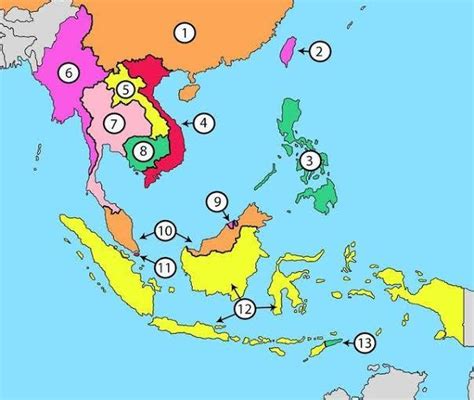 Peta Negara Asean – newstempo