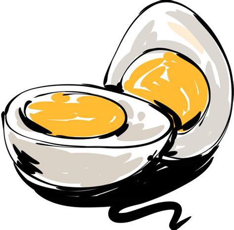 Hard Boiled Eggs Clip Art