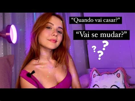 Asmr Respondendo Perguntas De Voc S Raposinha Engajada Youtube