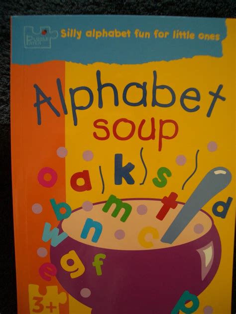 Alphabet Soup Puzzle Patch Various 9781849580816 Books