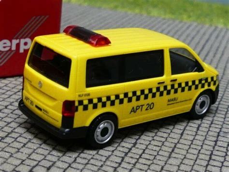 Herpa Vw T Bus Fraport Masu Apt Frankfurt