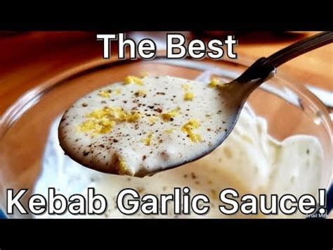 Garlic Kebab Sauce Recipe: A Flavorful Twist for Your BBQ